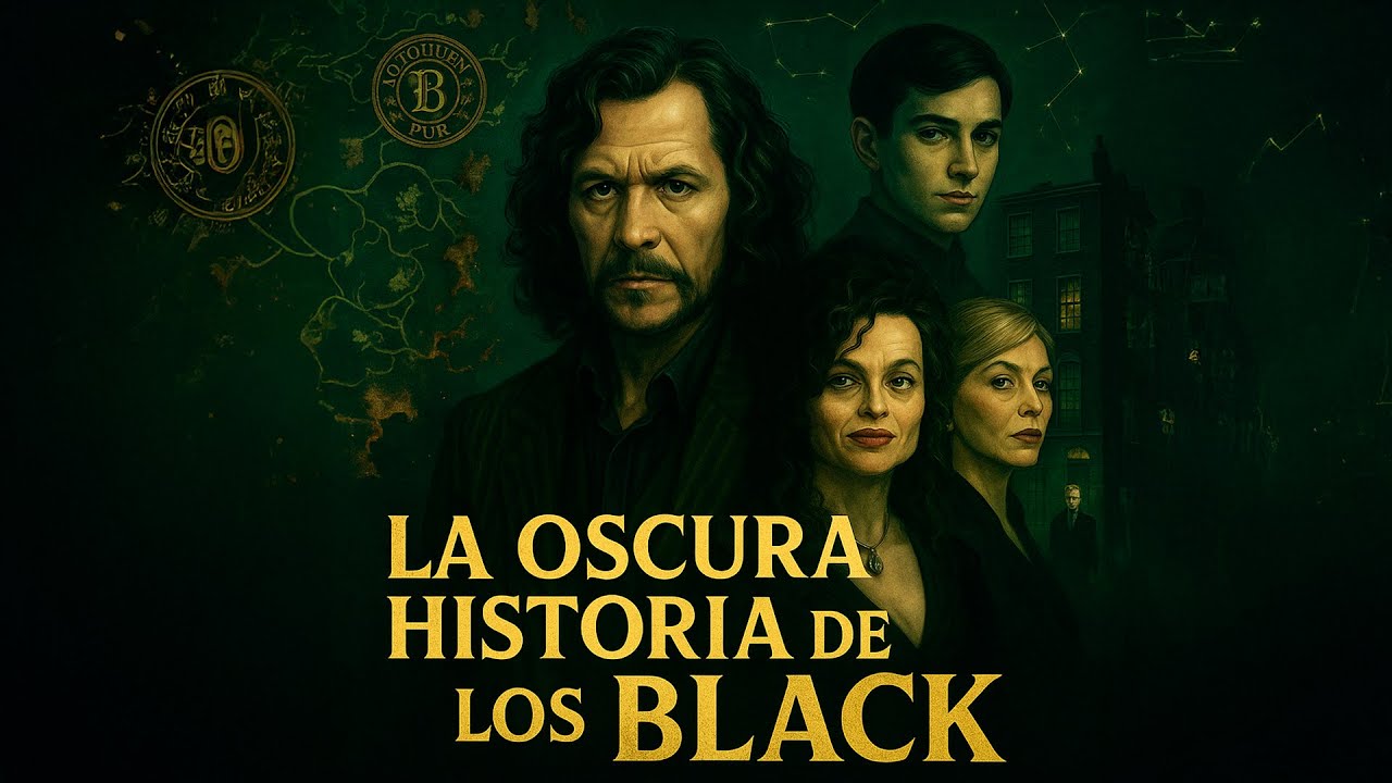 🔮 La Trágica Historia de la Familia Black | El Linaje Más Oscuro de Harry Potter