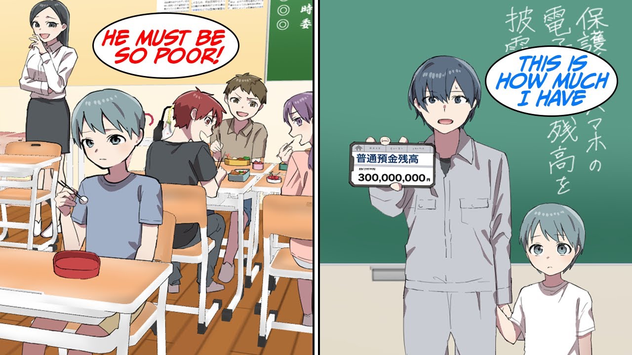I'm always made fun of for being poor because of my lunch [Manga Dub]
