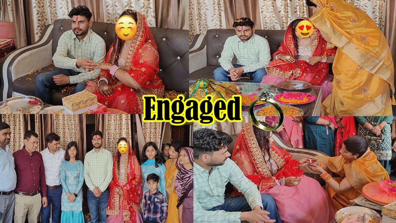 Engagement Vlog ❤️💍 | Ring Ceremony | Ashu and Arvind Vlogs
