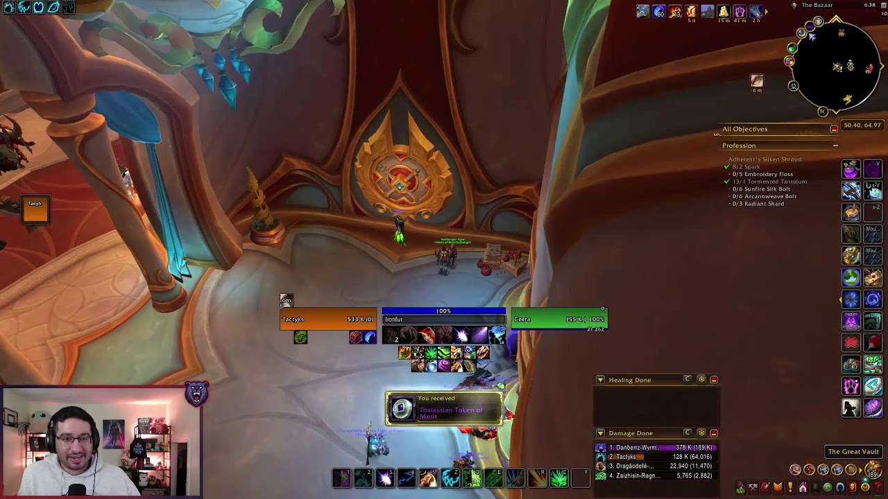 12.0.7 Sporefall Raid Testing and keys