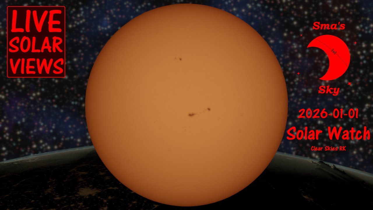 Live! - Crisp Winter Sun and Clear Skies