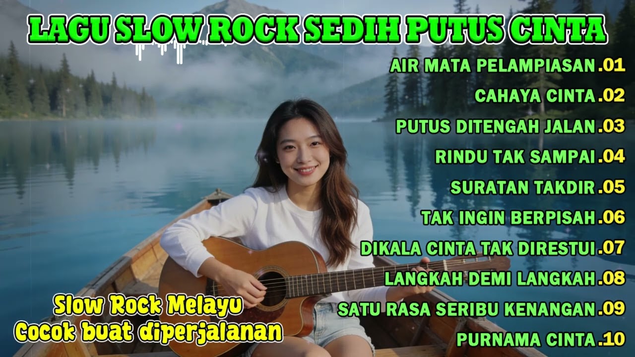 LAGU SLOW ROCK MELAYU TERBARU 2025 / Paling Sedih Menyayat Hati / Lagu Pop Minang / Slow Melayu🎶