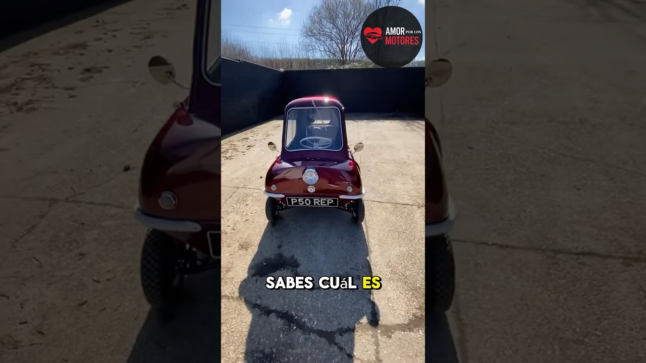 🟡 El auto m&aacute;s lento del mundo (Peel P50)