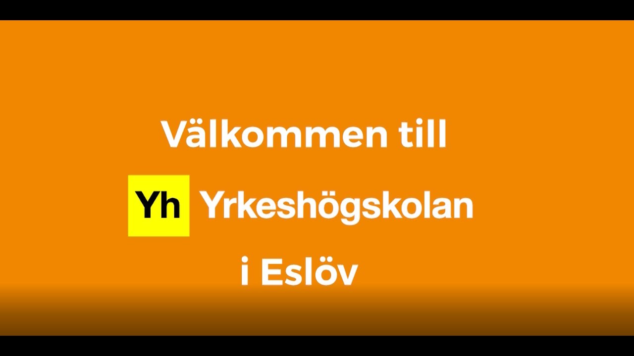 Välkommen till Yrkeshögskolan i Eslöv
