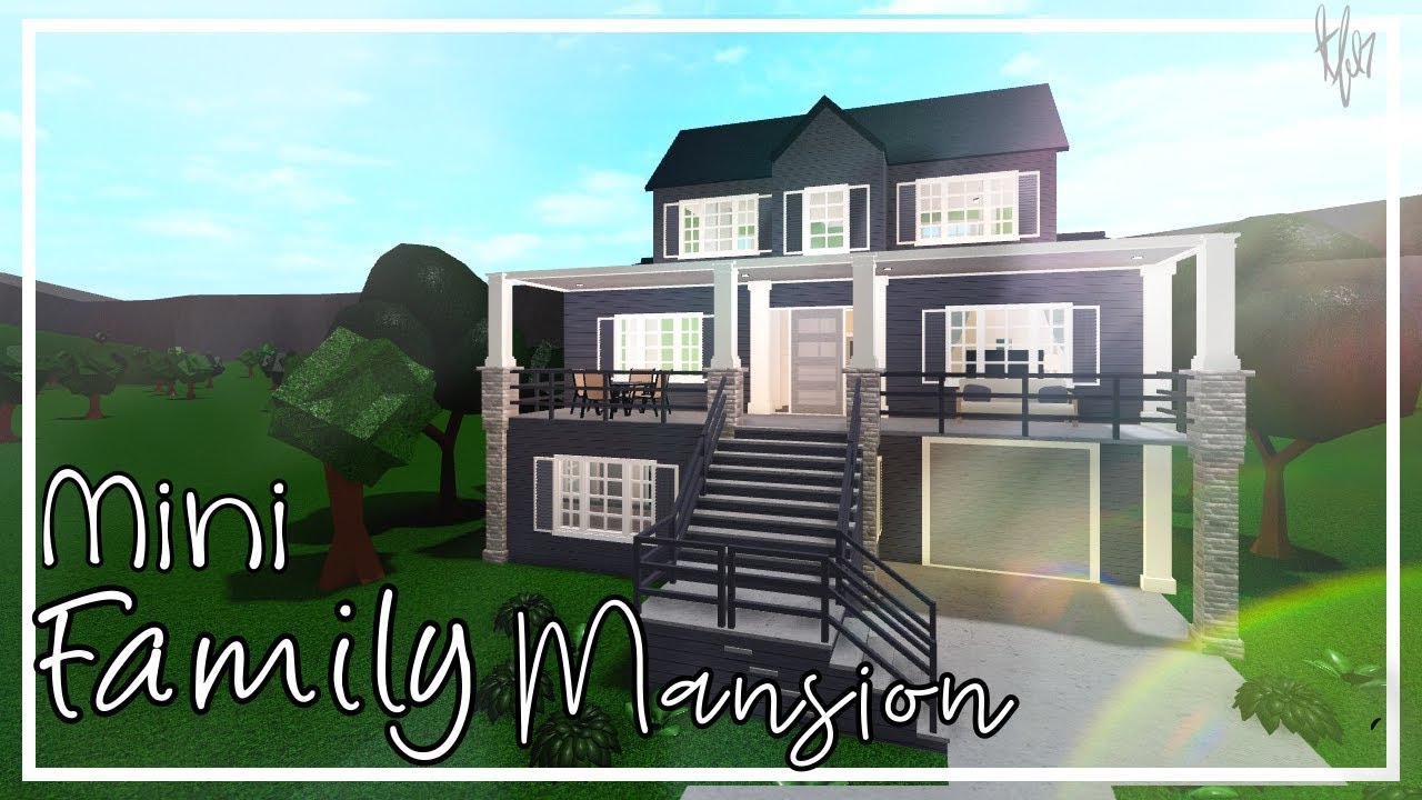 Bloxburg |  Mini Family Mansion