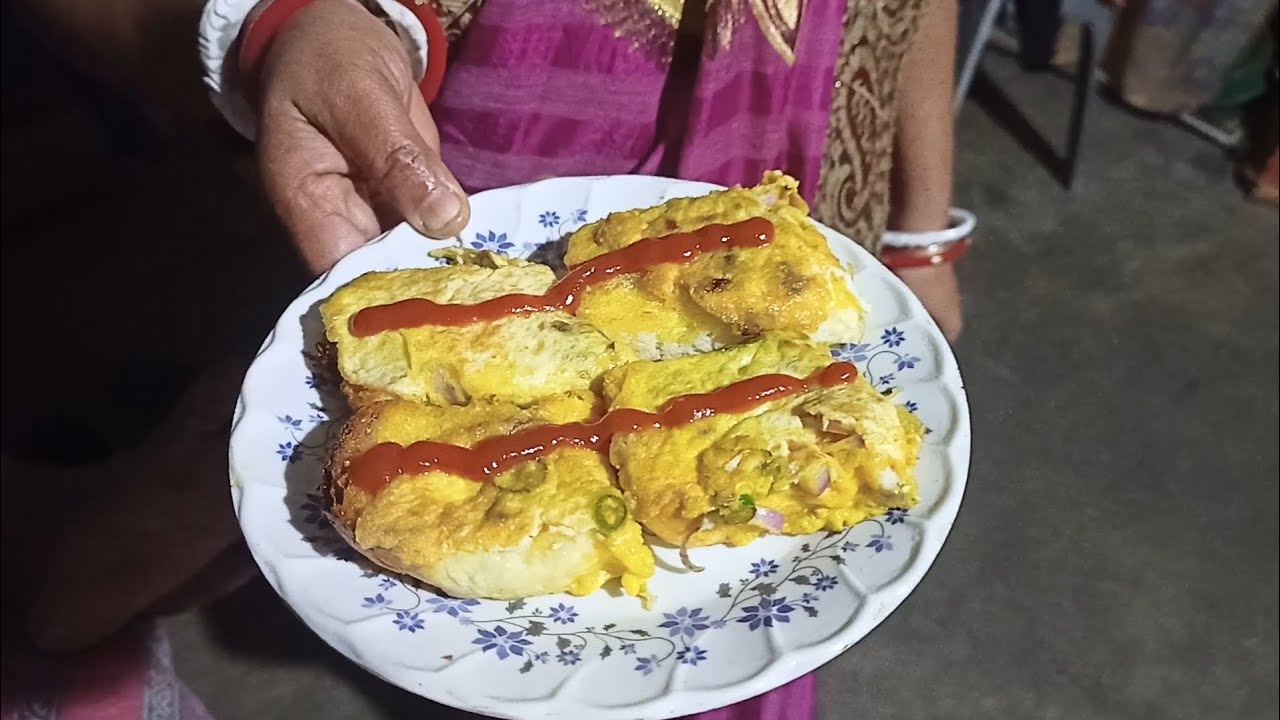 অনেকদিন পর ডিম টোস্ট খেলাম 😍