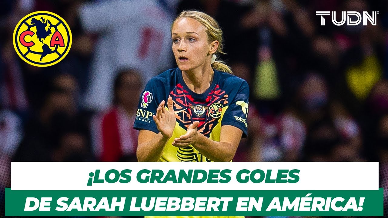 ¡Se queda en el 'Nido'! Los goles de Sarah Luebbert con América | TUDN