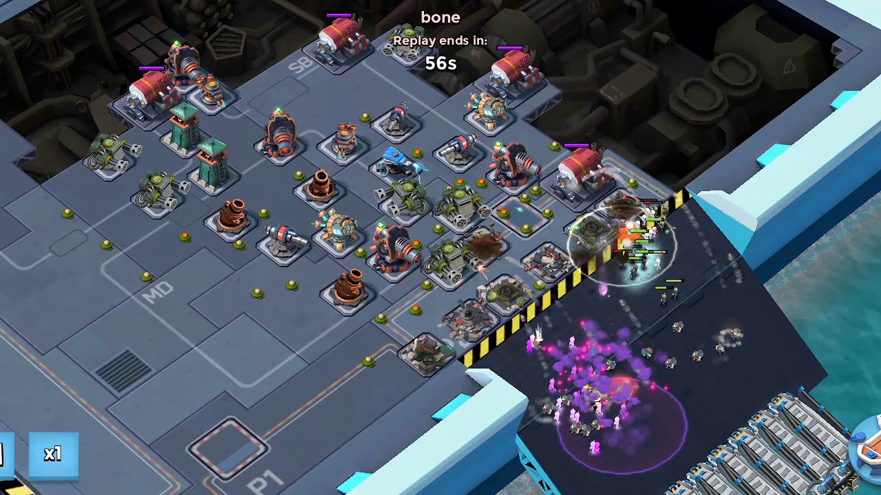 [Boom Beach] Warships S4 4ER - My basic attack formation with Seeker (20191022-5)