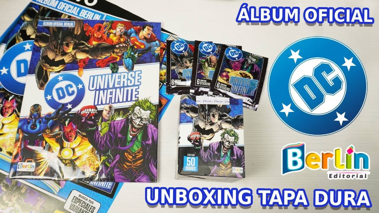 Álbum DC Universe Infinite de Berlín: Revisión TAPA DURA + Apertura Sobres (Oficial)
