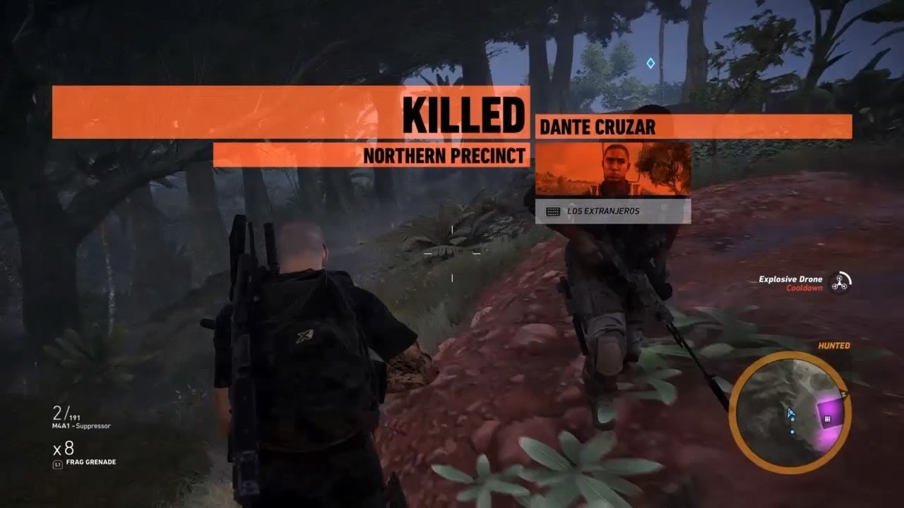 Ghost Recon Fallen Ghosts DLC - Killing Underboss Dante Cruzar