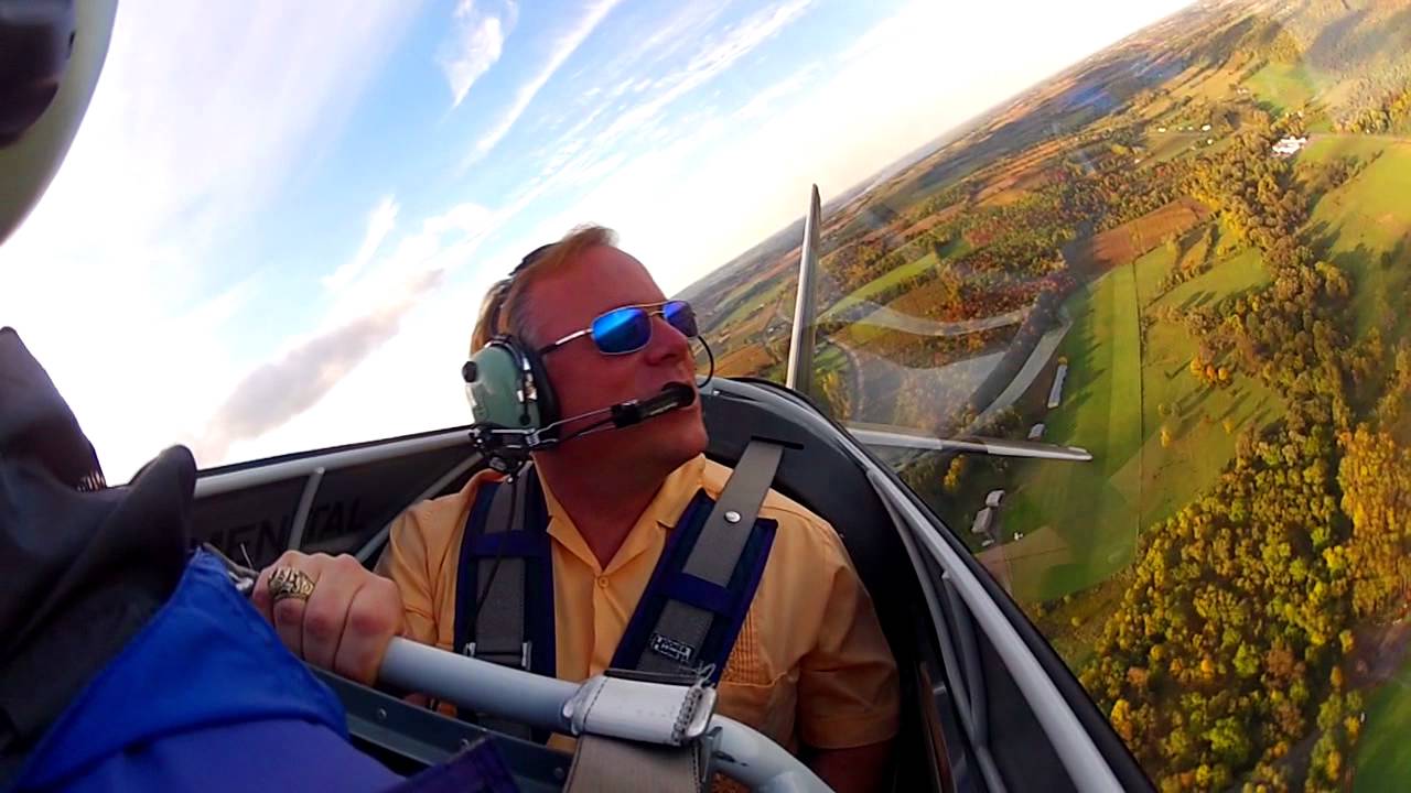 Flying Fast Above The Finger Lakes in an RV8