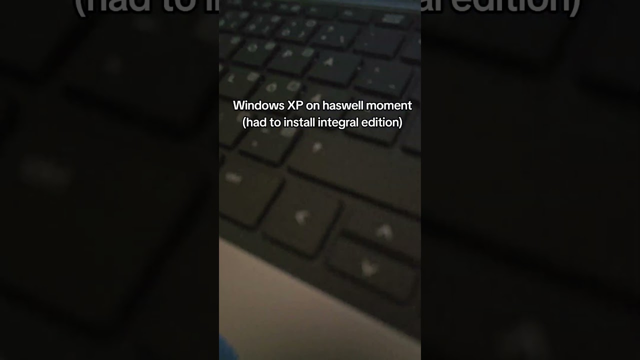 Windows XP on Intel's haswell (4th gen) CPUs