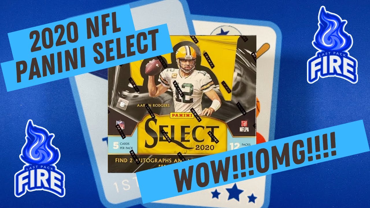 2020 Select Football Hobby Box:  XRC! All-time Great Hobby Box
