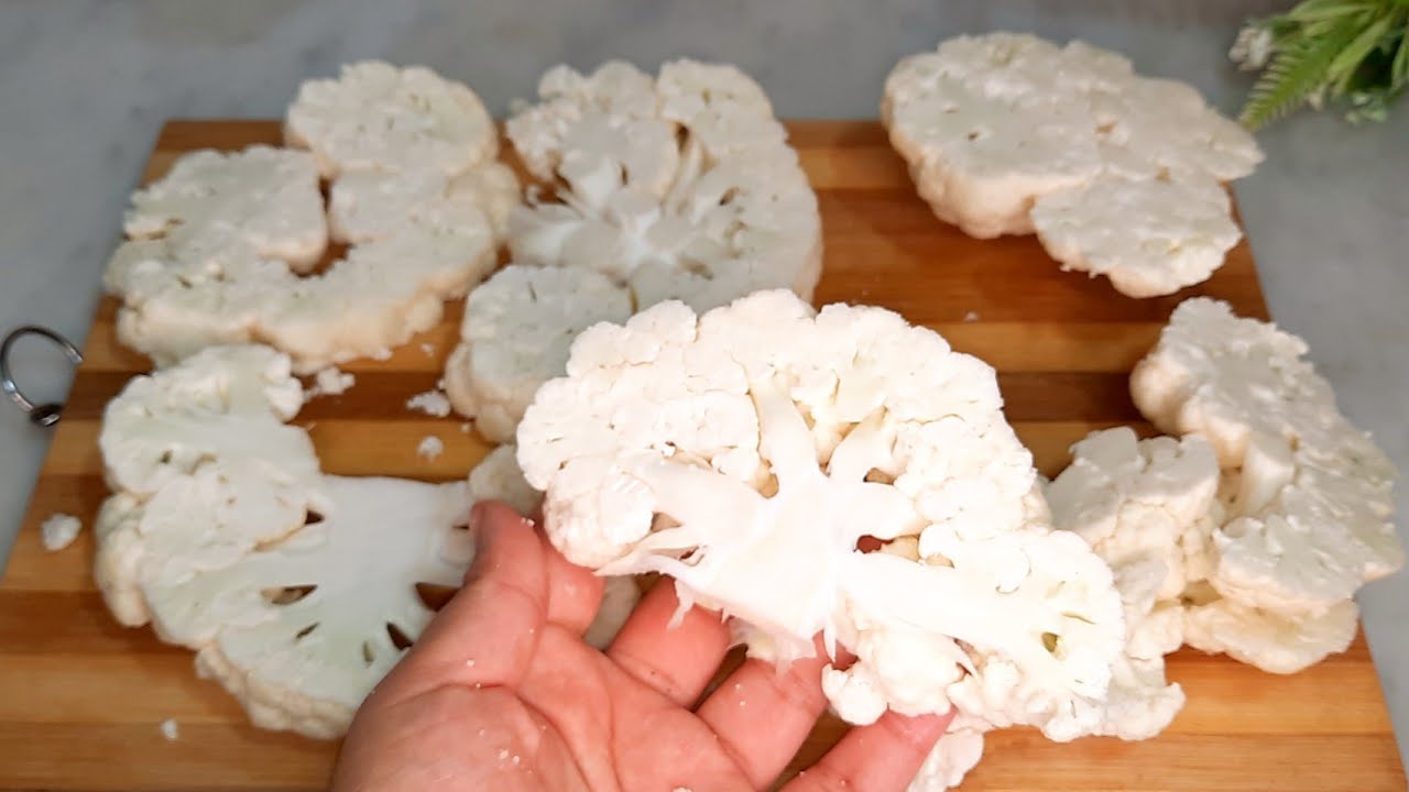 Non friggerai mai pi&ugrave; il cavolfiore dopo questa ricetta!Cavolfiore gratinato al forno facile/veloce