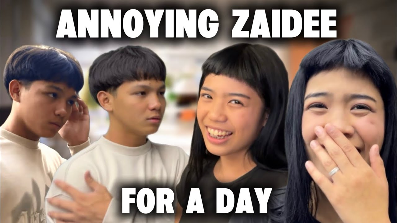 VLOG #3 : ANNOYING ZAIDEE FOR A DAY | ELLAINE YAY