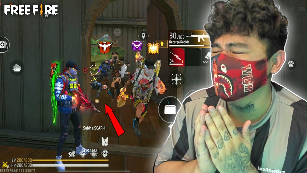 VUELVO A USAR LA CHAQUETA AZUL Y TODOS LOS JUGADORES VIENEN A ATACARME!! FREE FIRE
