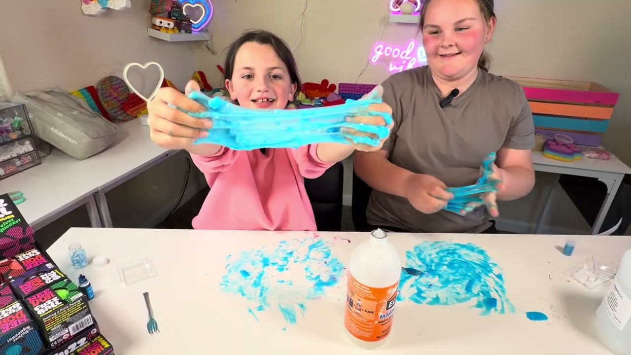 Evelyn joins Tessa in slime competition 