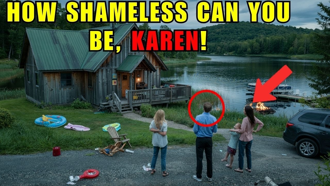 HOA Karen Calls 911 as I Come Back to My Lake Cabin Early — Guess Who Was Throwing a Party There!