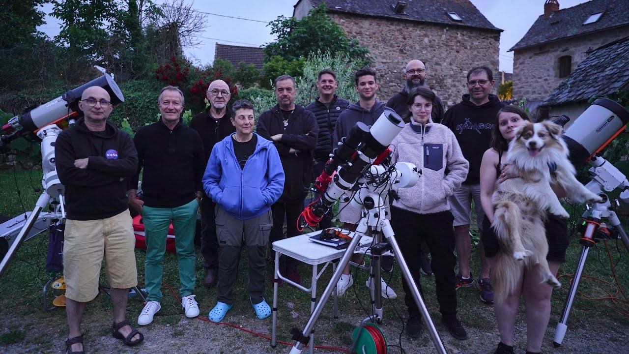 J'ai organisé mon 1er STAGE ASTROPHOTO