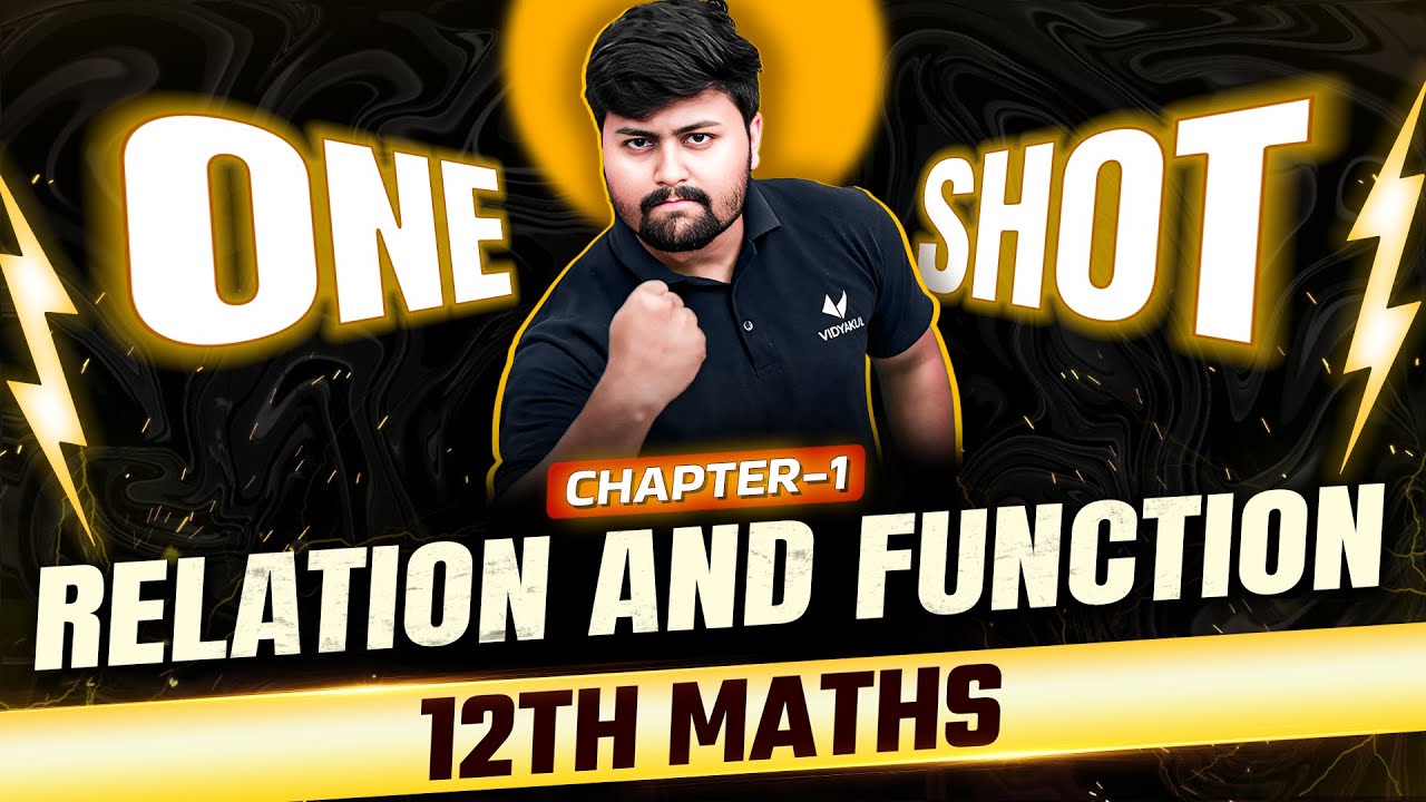Relation and Function | Class 12 Maths Chapter 1 | One Shot | NCERT | Bihar Board