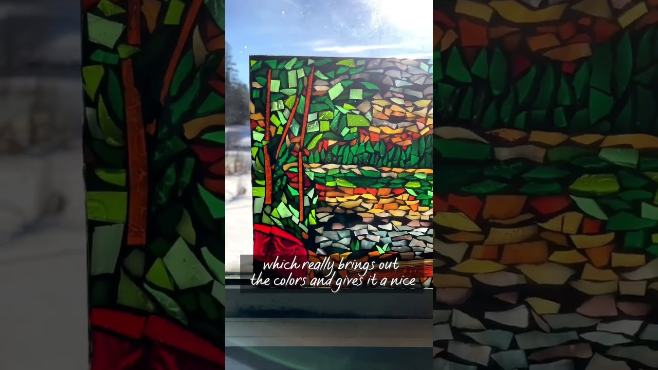 Glass on Glass Mosaic Art