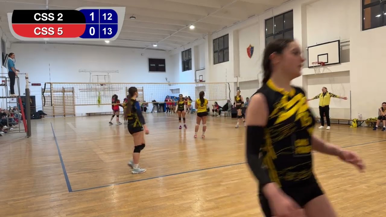 4K Volei feminin U17 / Campionat National Cadete 25/26 / CSS 2 - CSS 5 / Set 2 / 06.03.2026