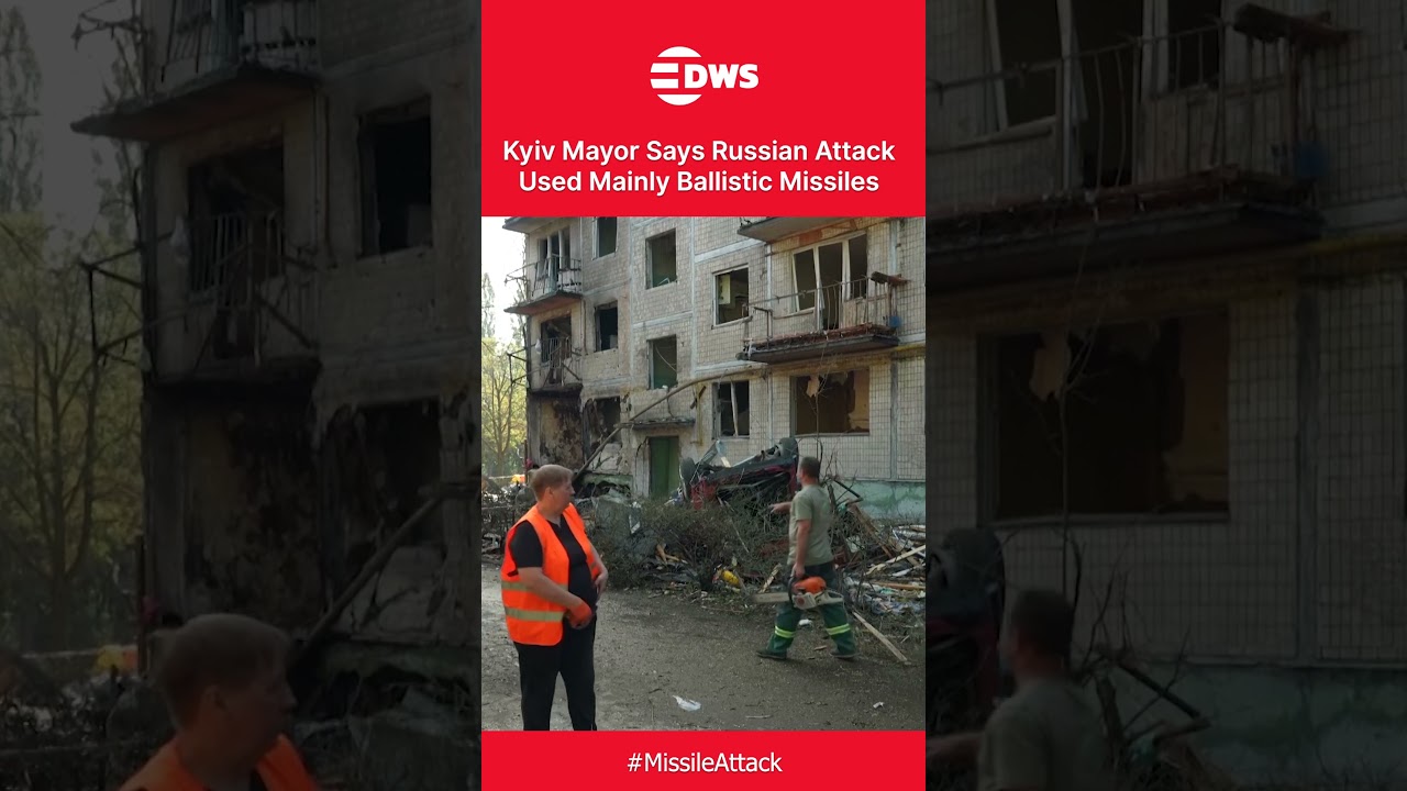 Russian Ballistic Missiles Hit Kyiv, Mayor Gives Casualty Update | DWS News | AH1C