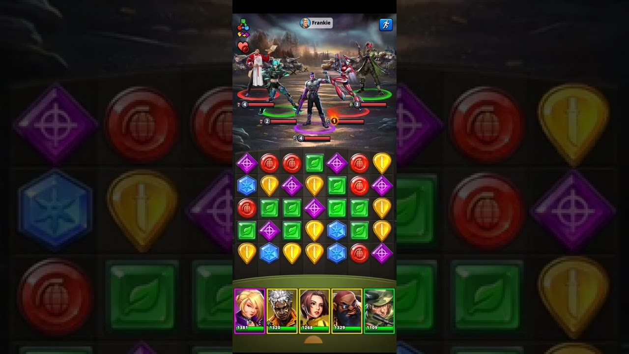 Puzzle Combat beginner's guide: choosing an effective defence team!