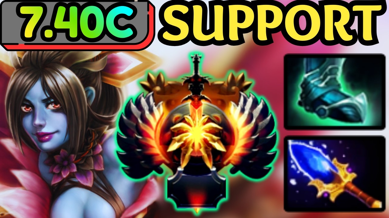 🔥 Unstoppable QUEEN OF PAIN Soft Support — Full Game Influence 🔥 Dota 2 Support