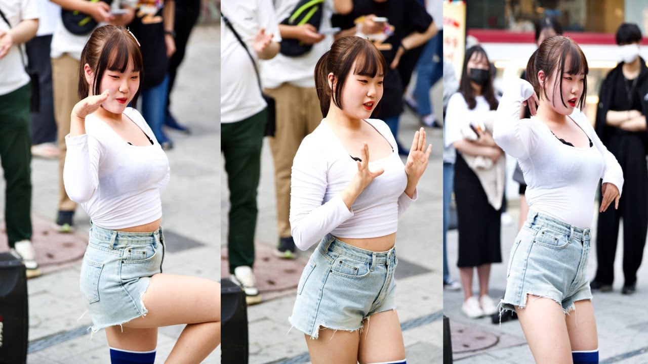 22.05.22 홍대 버스킹 헤이미쉬 지영 가시나 ( 선미 ) 직캠 By GoodFanCam