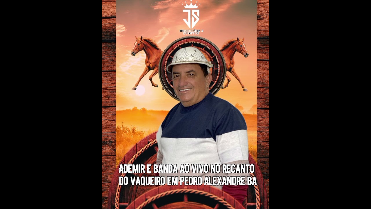 Ademir e banda ao vivo no recanto do vaqueiro 