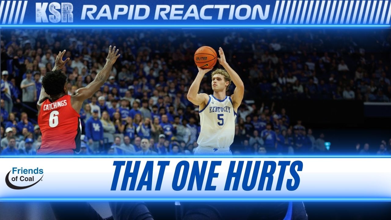 Kentucky's Tournament Resume Takes A Hit With 86-78 Loss to Georgia | Rapid Reaction