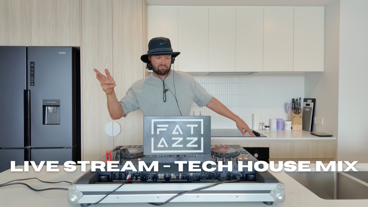 FAT AZZ - Tech House Live DJ Stream