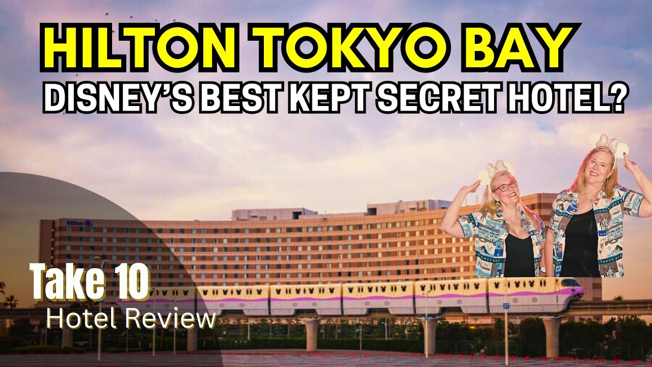 Самый охраняемый секретный отель в Токийском Диснейленде? Обзор отеля Hilton Tokyo Bay!