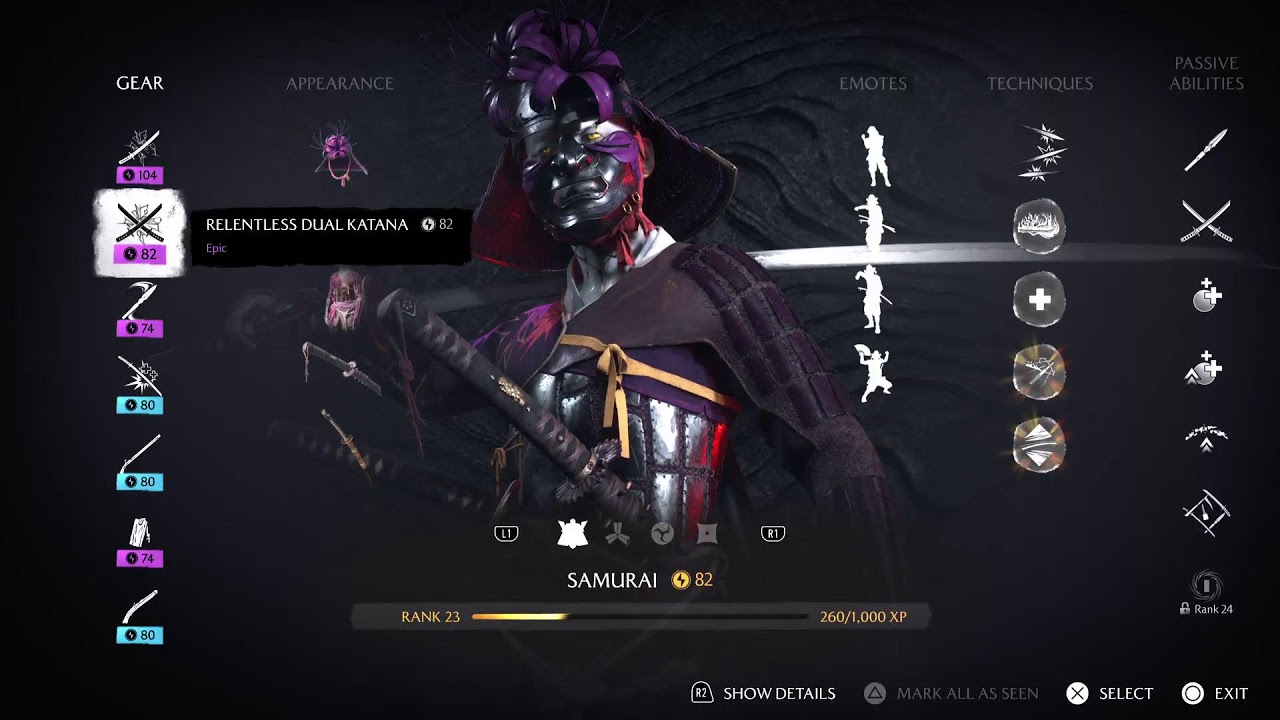 Ghost of yotei legend P3