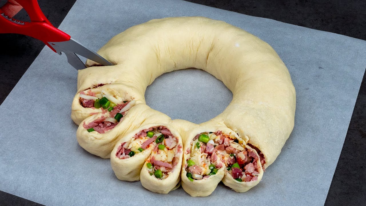 Aperitiv mai bun decat pizza - cu foarfeca! Nimic mai gustos n-am mancat!