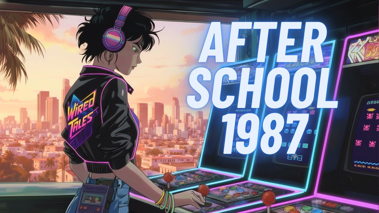 ARCADE '87 | 2 Hour Synthwave, Chillwave & Retrowave Music Mix