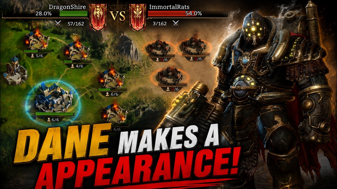 LOTS OF DANE DEFENSES! | GvG S13 Match 11 | DragonShire vs MAD ELITE | Watcher of Realms