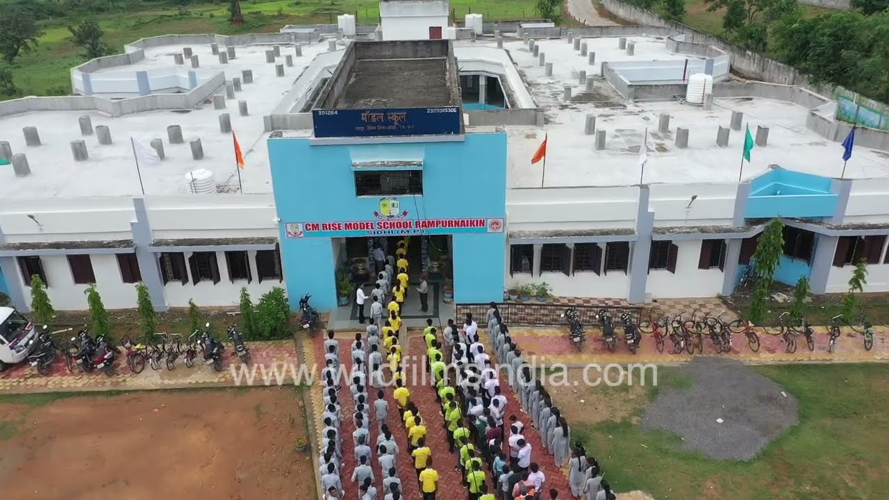 CM Rise Model School, Rampur Naikin, Sidhi, Madhya Pradesh