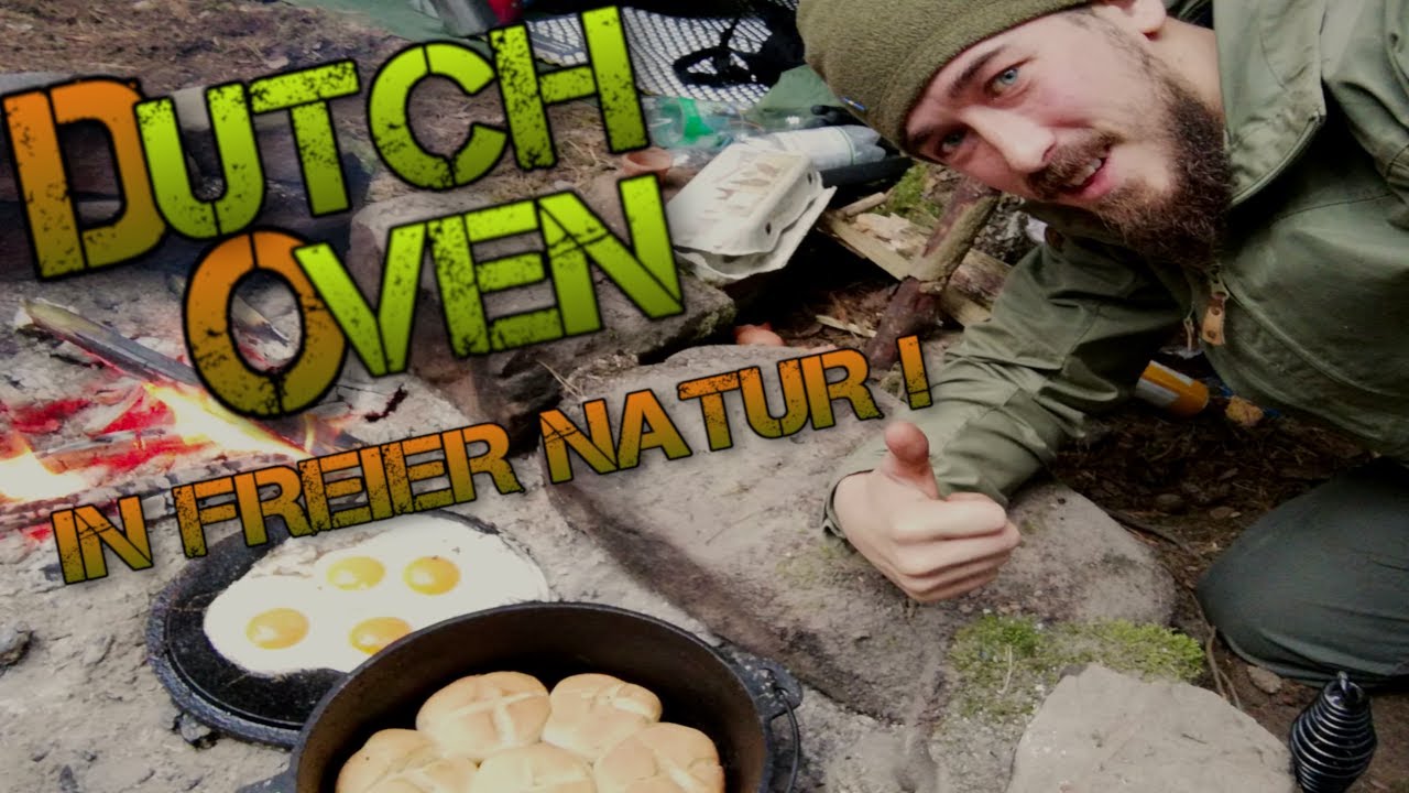 Mit dem Dutch Oven im Bushcraftcamp / Pfundstopf + Fr&uuml;hst&uuml;ck / Petersilienhexe Outdoor Adventures