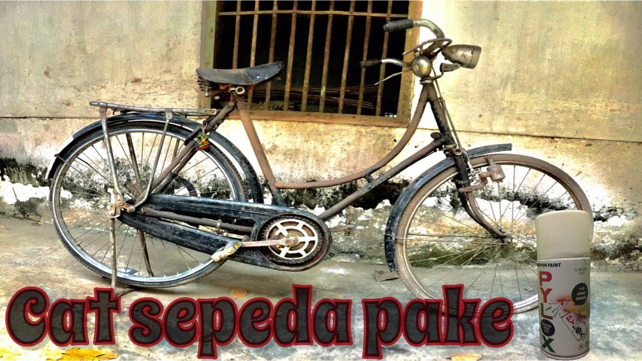 Repaint Sepeda Ontel | Restoration Bicycle Old ~ part 1