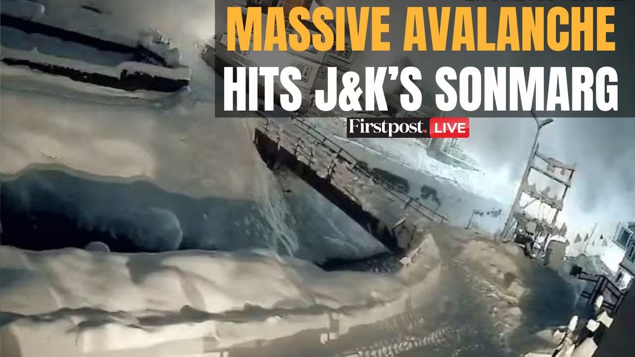Sonmarg Avalanche LIVE: Avalanche Strikes India's Jammu and Kashmir | Kashmir Avalanche | N18G