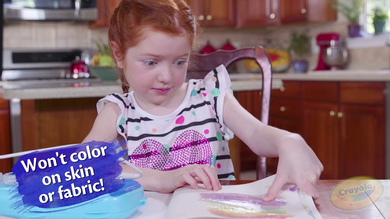 Check out the Crayola #ColorWonder Magic Light Brush