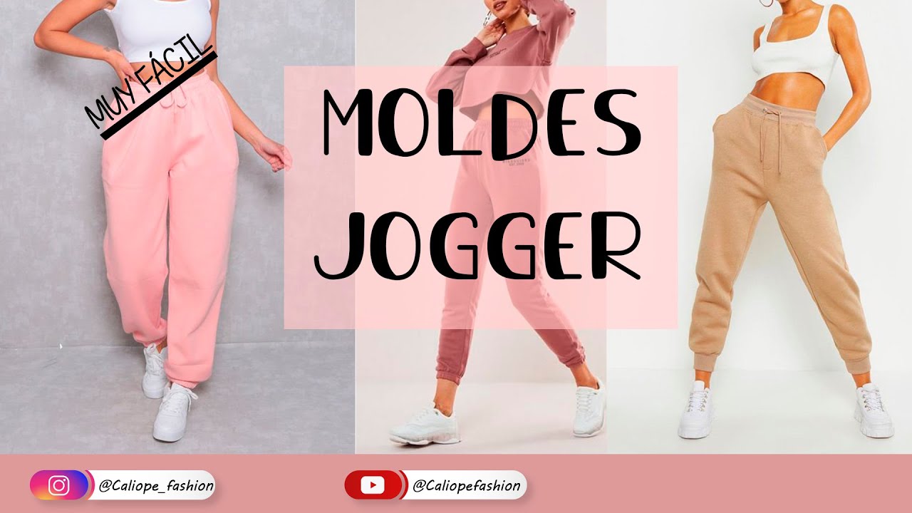 COMO HACER  PANTALONES JOGGER, MUY FACIL + MOLDES GRATIS PDF