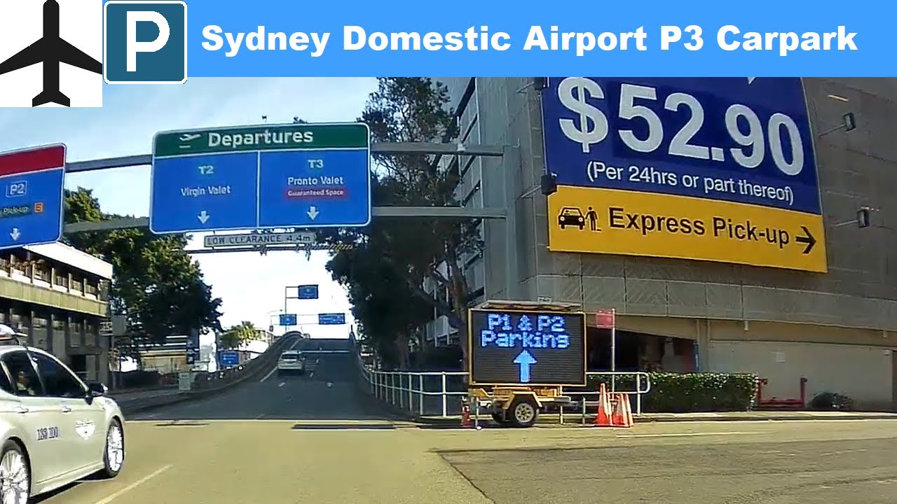 【Sydney Parking South】 Sydney Domestic Airport P3 Carpark
