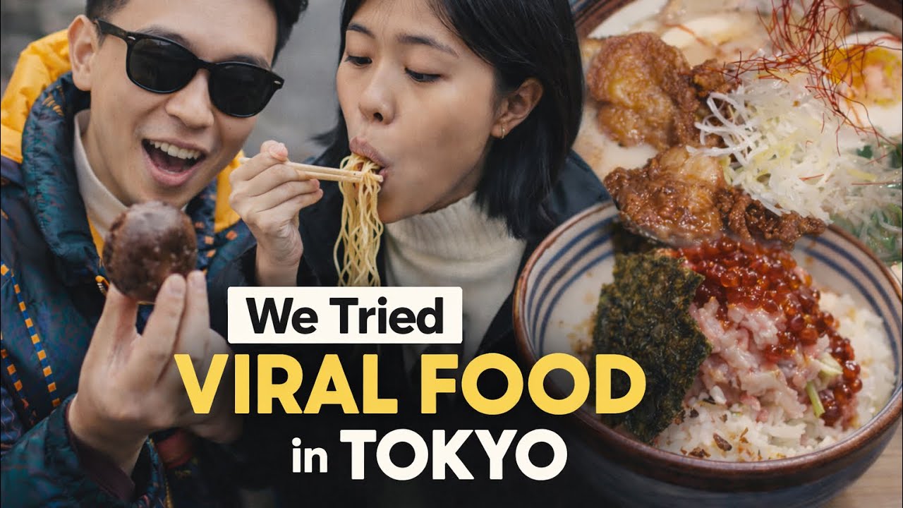 We Tried Tokyo’s Most HYPED Food 🇯🇵 | Got Lost in Shibuya | Tokyo Vlog