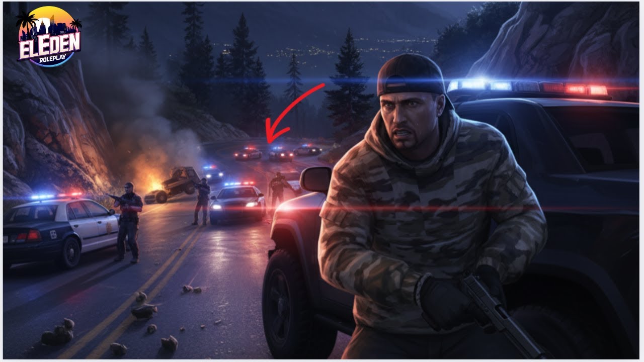 (ELEDENRP) La POLICIA 🚓 Viene a por nosotros -  GTAV