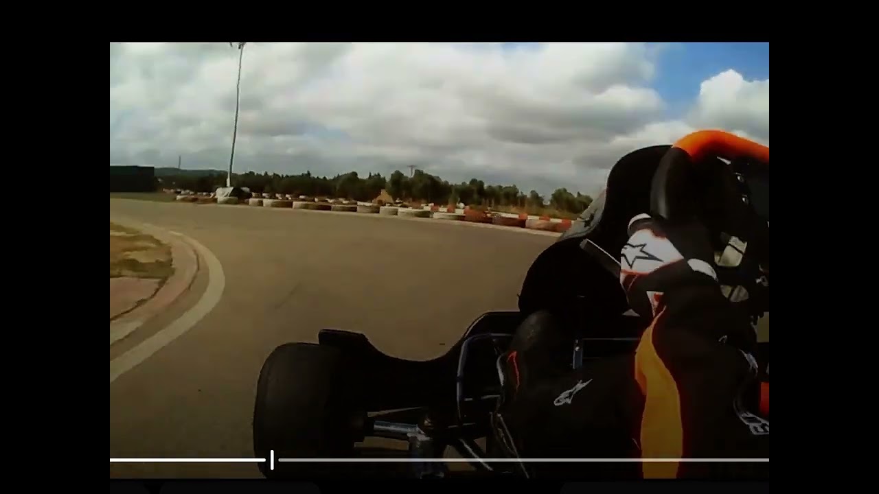 Onboard junior x30 karting vendrell|59:85