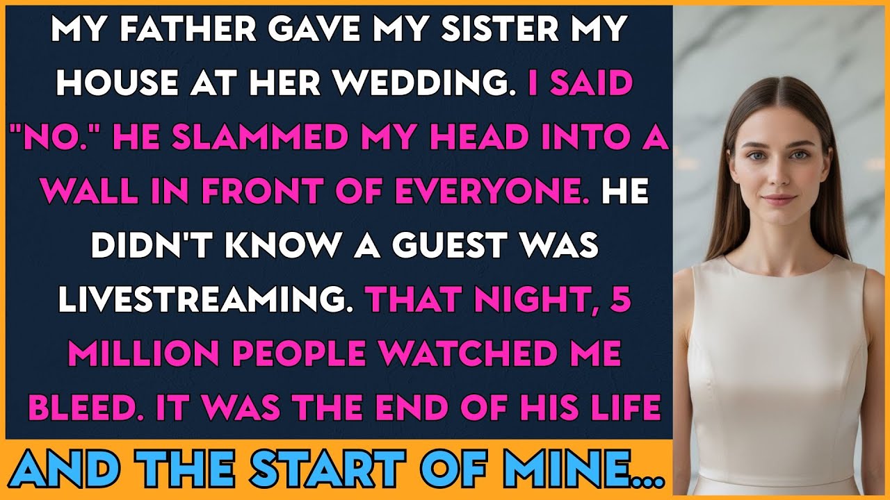 My Father Slammed Me Into a Wall at My Sister’s Wedding—Then the Video Hit 5 Million Views