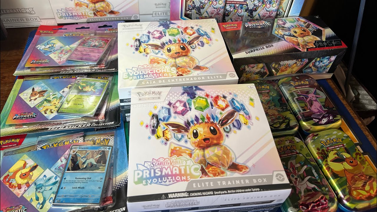 Apertura de Cartas Pokémon TCG - Prismatic Evolutions